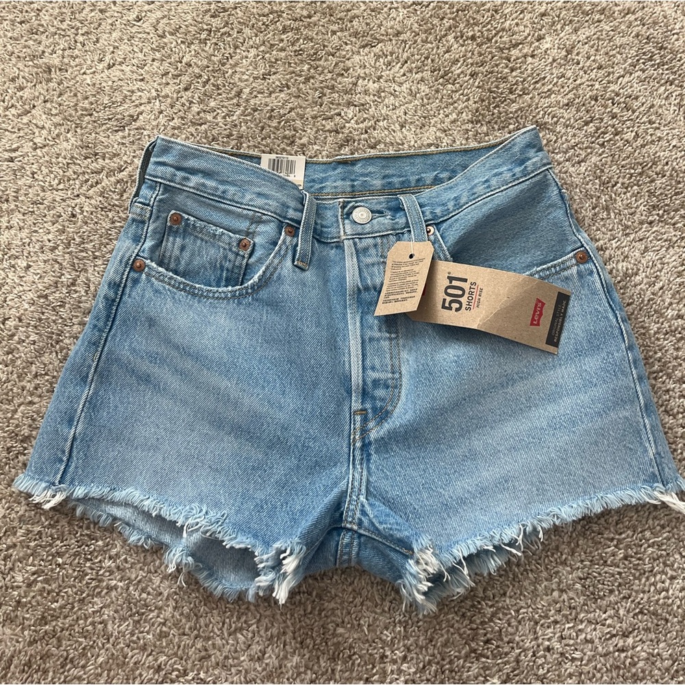 Levi’s high rise shorts